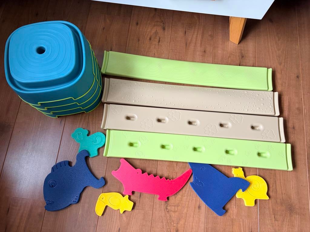 Decathlon behendigheidsparcours kindergym, Ophalen, Zo goed als nieuw, Bouwen