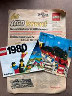 Lego krant, Katalogus en treinenboek 1980, Ophalen of Verzenden, Zo goed als nieuw