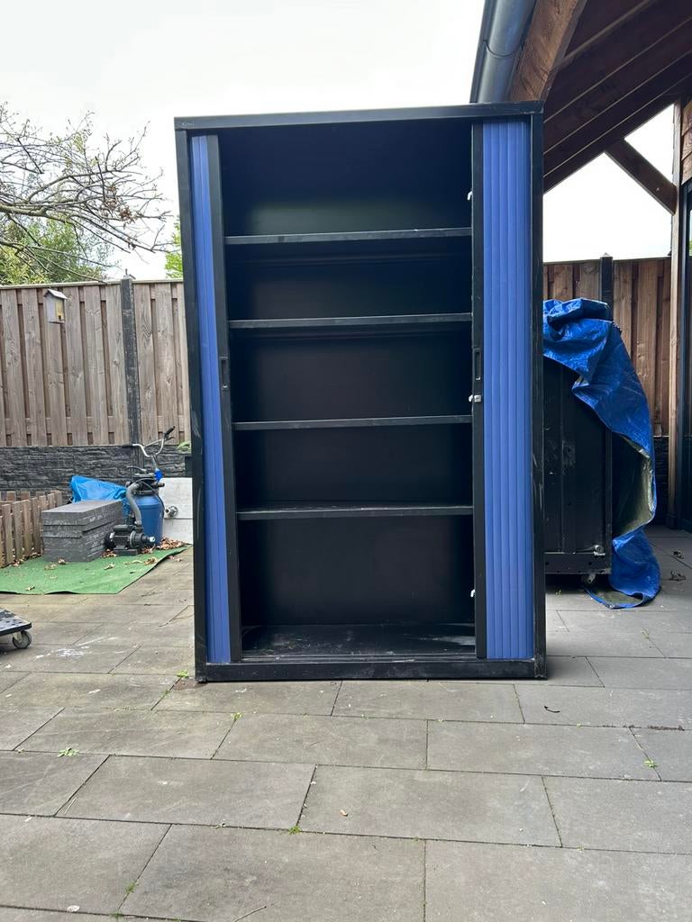 Roldeurkast, Ophalen, Zo goed als nieuw, Metaal, Overige typen