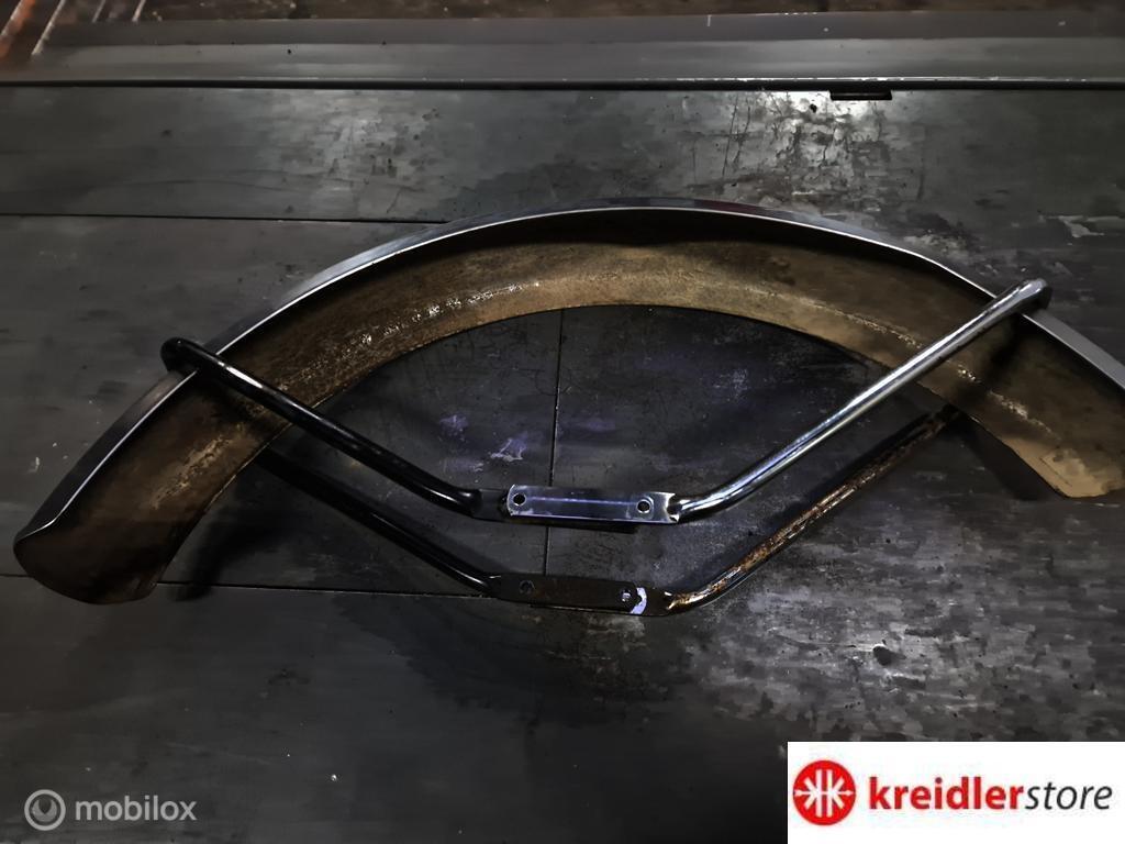 Kreidler voorspatbord RVS origineel model 1973-1982 deukvrij, Gebruikt, Kreidler, Ophalen of Verzenden, Kreidler