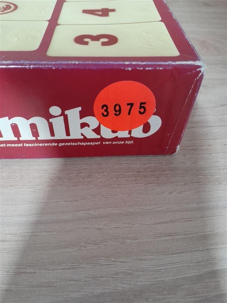 Rummikub grote rode doos - s3975, Ophalen of Verzenden, Zo goed als nieuw