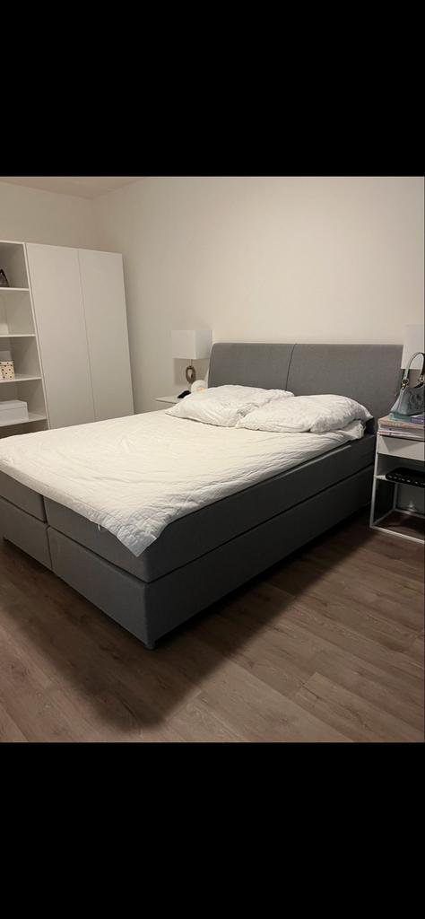 Auping boxspring 200x160, Huis en Inrichting, Slaapkamer | Boxsprings, Ophalen, Gebruikt, Tweepersoons, 200 cm