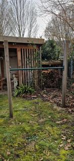 Hardhouten rekstok / tuimelrek voor buiten, Kinderen en Baby's, Speelgoed | Buiten | Speeltoestellen, Ophalen, Gebruikt, Overige typen