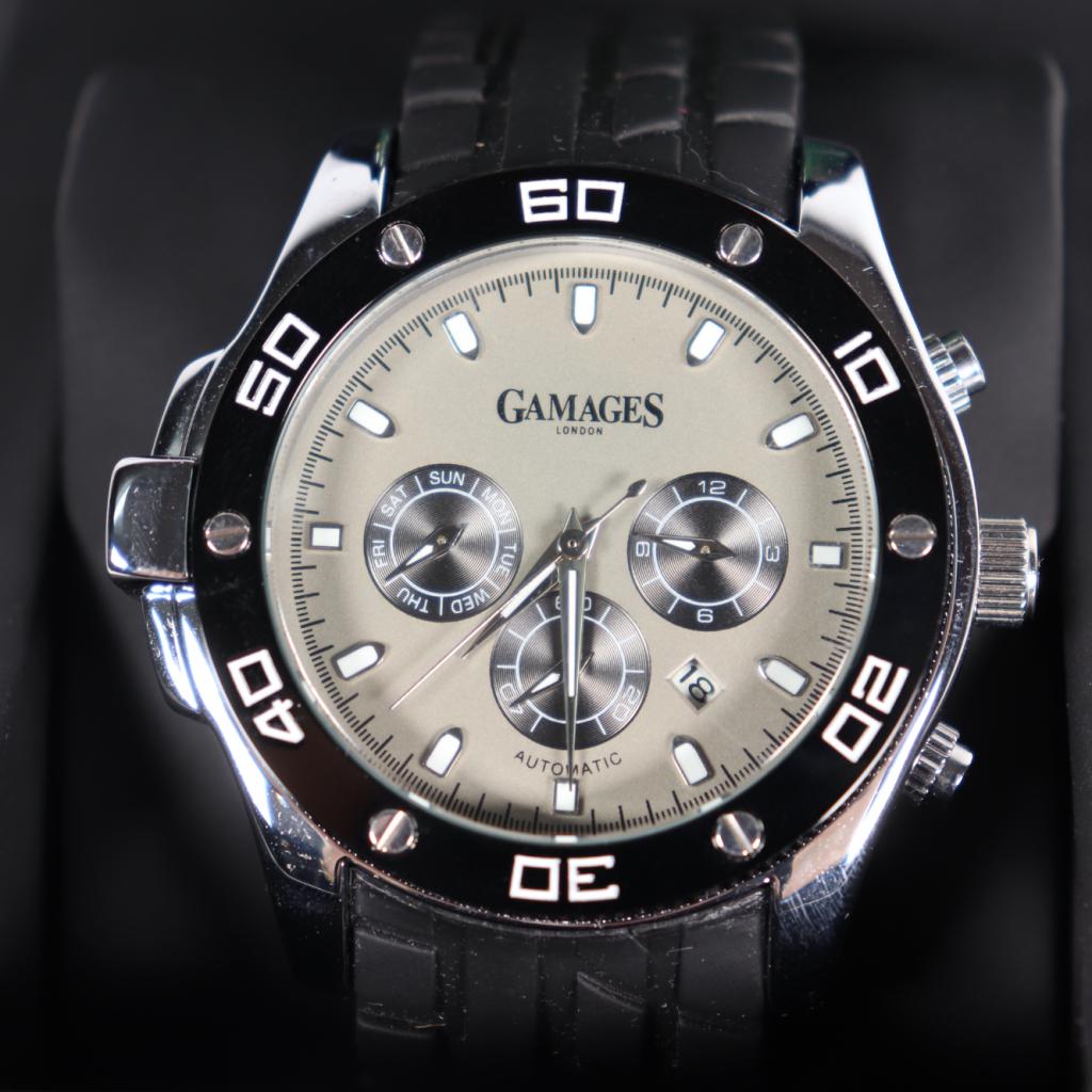 Gamages London Open Date   Horloge (50MM) - A Grade, Gamages of London, Gebruikt, Info@gamages.london, 164-182 Oxford Street, Westminster