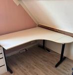 Groot Ikea Galant Hoekbureau, Ophalen, In hoogte verstelbaar, Zo goed als nieuw, Bureau
