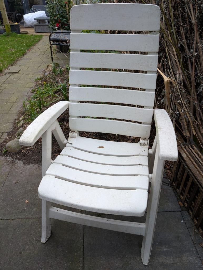 3x Hartman Ambassador Club tuinstoelen, Tuin en Terras, Ophalen, Gebruikt, Kunststof, Verstelbaar