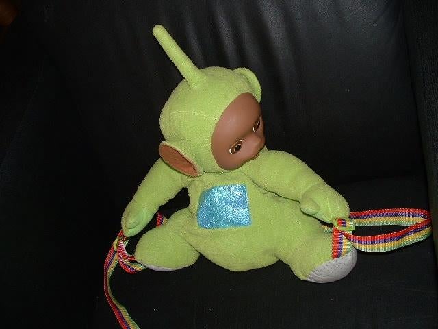 GOLDEN BEAR TELETUBBIES RUGTAS DIPSY FLEECE GROEN M, Kinderen en Baby's, Ophalen of Verzenden, Nieuw, Overige typen