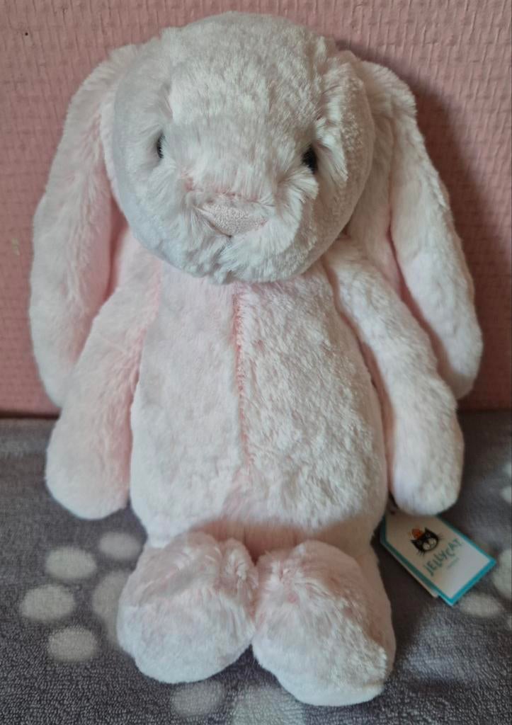 Jellycat bashful pink bunny NIEUW, Kinderen en Baby's, Speelgoed | Knuffels en Pluche, Jellycat, Overige karakters, Ophalen of Verzenden