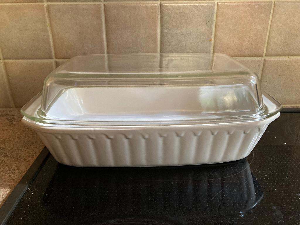 Ovenschotel met deksel, Nieuw, Ophalen of Verzenden, Overige stijlen, Glas