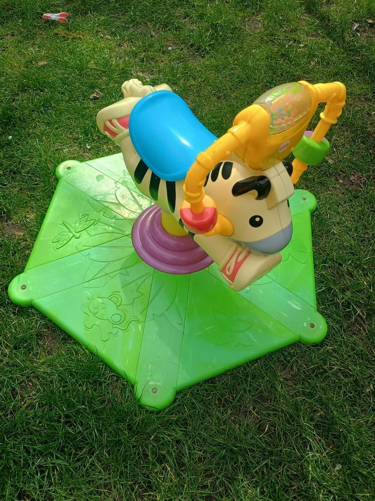 Fisher-Price Hobbelzebra, Ophalen of Verzenden, Zo goed als nieuw