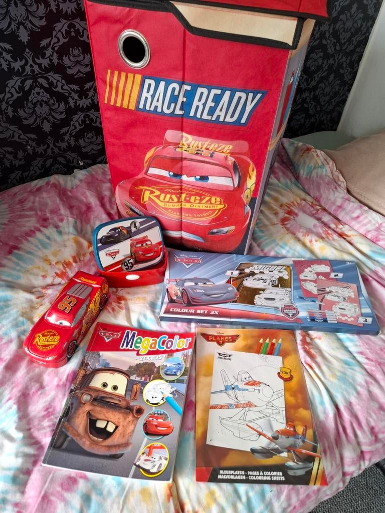 Cars spulletjes, Ophalen