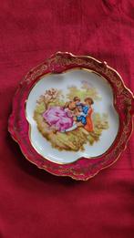 Antiek Limoges Bord met Romantische Scène, Ophalen