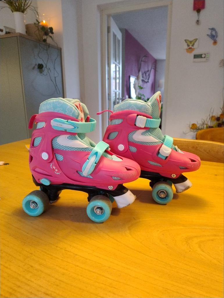 K3 rolschaatsen maat 34/37, Ophalen of Verzenden, Verstelbaar, Gebruikt