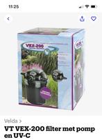 VEX-200 Vijverfilter met pomp voor helder water, Ophalen of Verzenden, Zo goed als nieuw, Vijverfilter