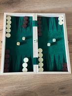 Schaak- en Backgammonspel in houten kist nieuwe Reisspel, Hobby en Vrije tijd, Gezelschapsspellen | Bordspellen, Ophalen of Verzenden