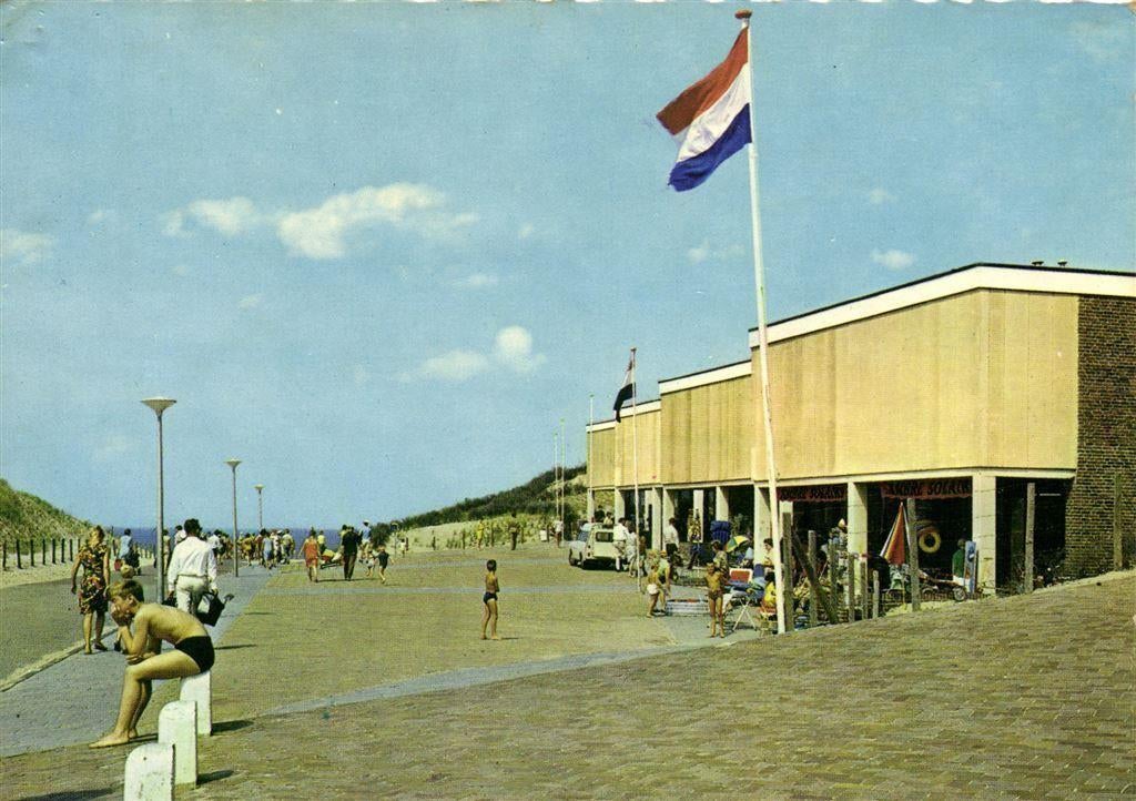 Langevelderslag, Noordwijk aan Zee - gelopen, Ophalen of Verzenden, Voor 1920, Gelopen, Zuid-Holland