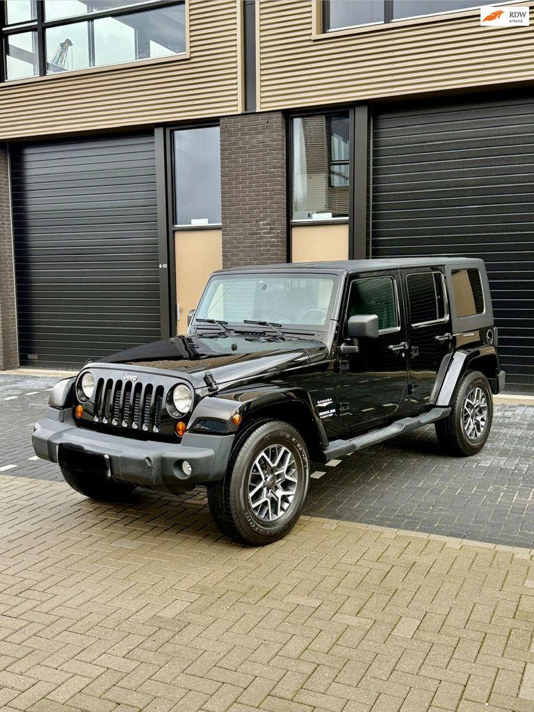 Jeep WRANGLER UNLIMITED 2.8 CRD Rubicon, Auto's, Automaat, Open dak, Stof, Gebruikt