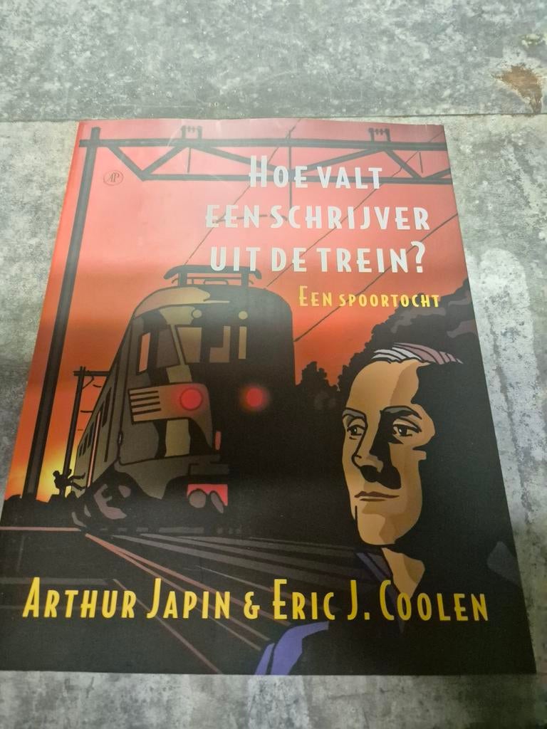 Hoe Valt een Schrijver uit de trein, Eén stripboek, Ophalen of Verzenden