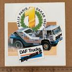 sticker daf paris dakar, Verzenden, Zo goed als nieuw, Auto of Motor