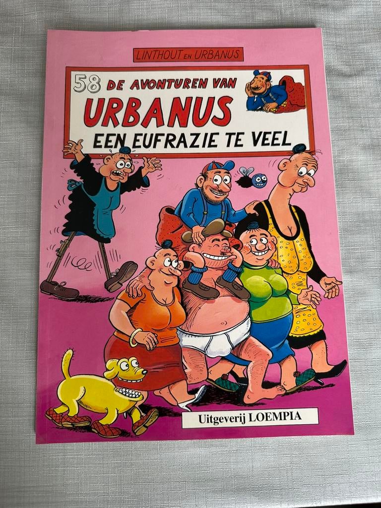 Urbanus stripboek - een eurfrazie te veel, Eén stripboek, Ophalen of Verzenden, Zo goed als nieuw
