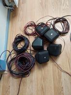 Satelliet Speakerset met kabels + Subwoofer, Audio, Tv en Foto, Audiokabels en Televisiekabels, Ophalen of Verzenden, Luidsprekerkabel