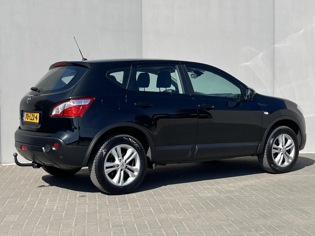 Nissan Qashqai 1.6 Acenta / Trekhaak (1200 KG) / Goed onderh, Voorwielaandrijving, Gebruikt, 1210 kg, Zwart