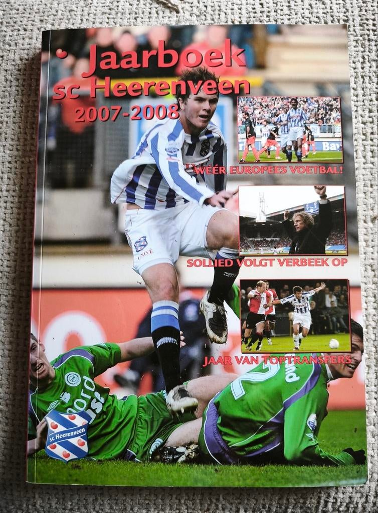 Jaarboek sc Heerenveen 2007-2008 - Voetbal, Ophalen of Verzenden, Gelezen, Balsport
