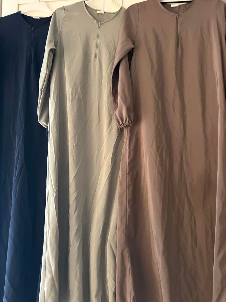 Nieuwe abaya abiye maten S, Maat 38/40 (M), Zwart, Ophalen of Verzenden, Zo goed als nieuw