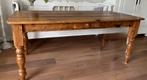 Grenen eetkamertafel, Ophalen, Gebruikt, 200 cm of meer, 50 tot 100 cm