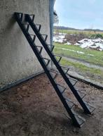 Trapbomen, buitentrap, metalen trap, Doe-het-zelf en Verbouw, Ladders en Trappen, Ophalen, Gebruikt, Trap, Minder dan 2 meter