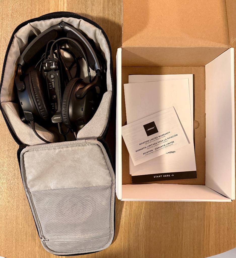 BOSE A30 Aviation Headset - [Bluetooth/Dual-Plug], Overige merken, Bluetooth, Ophalen of Verzenden, Zo goed als nieuw