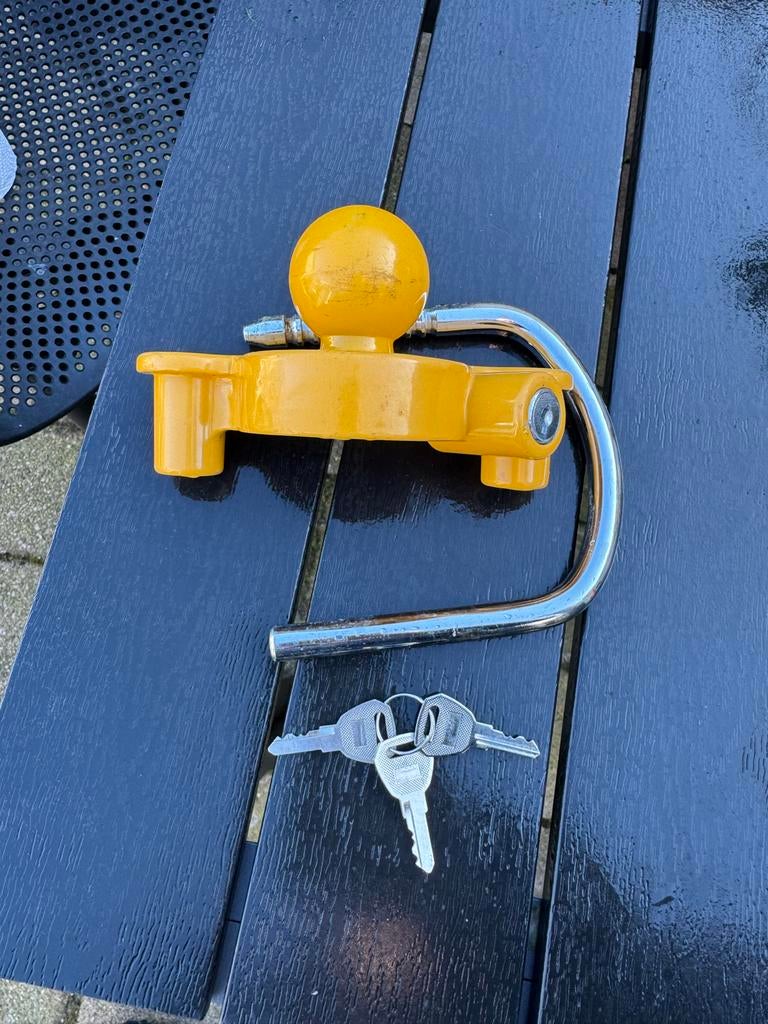 Disselslot met 3 sleutels, Ophalen of Verzenden, Gebruikt