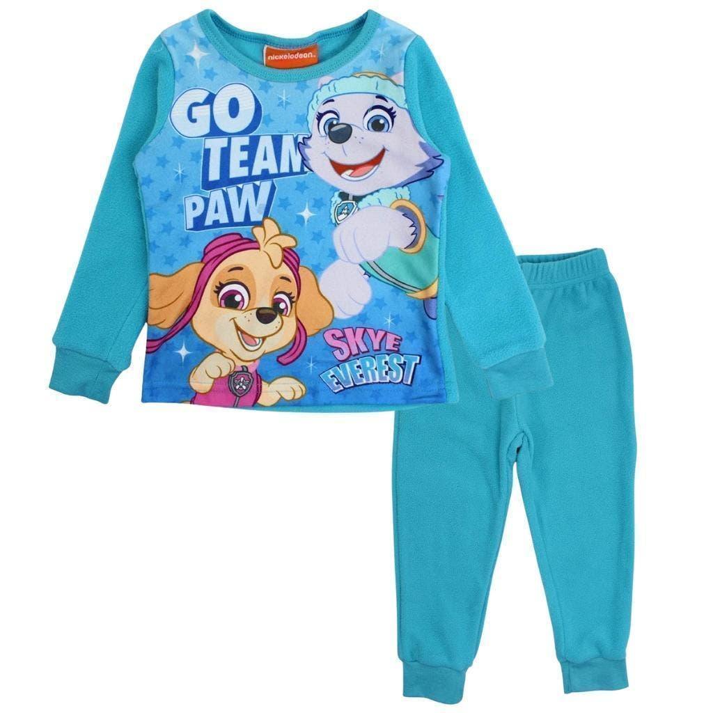 Paw Patrol Fleece Pyjama Bleu - Maat 92 - 98 - 116, Nacht- of Onderkleding, Meisje, Nieuw, Ophalen of Verzenden