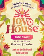 2 tickets Love House Haarlem 13 maart, Twee personen