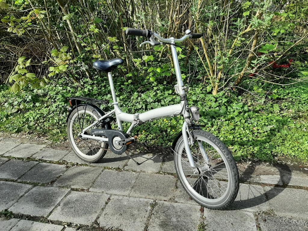 Mooie inklap fiets 24 inch 3 versnellingen, Fietsen en Brommers, Fietsen | Vouwfietsen, Zo goed als nieuw, Gazelle, 20 inch of meer