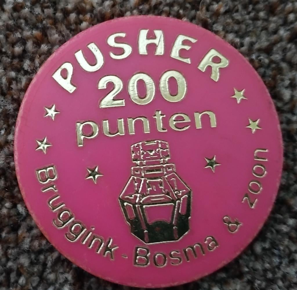 Pusher 200 Punten Munt - Bruggink-Bosma & Zoon, Ophalen of Verzenden, Zo goed als nieuw