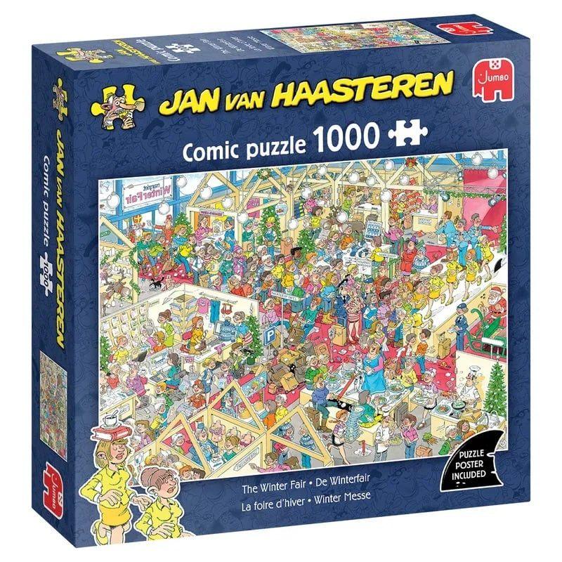 Jan van Haasteren: De Winterfair 1000 stukjes, Ophalen of Verzenden, 500 t/m 1500 stukjes, Nieuw, Legpuzzel