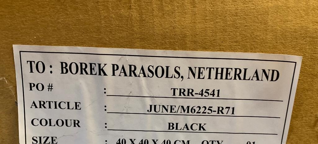 NIEUW Max & Luuk Borek kruk in doos Borek twv € 359,00st, Ophalen of Verzenden, Nieuw, Teakhout