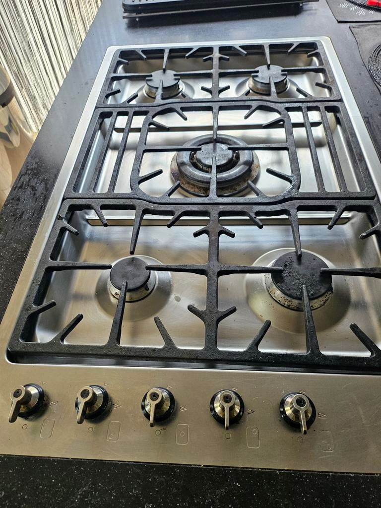 Inbouw gasfornuis, Ophalen, Zo goed als nieuw, Inbouw, Gas