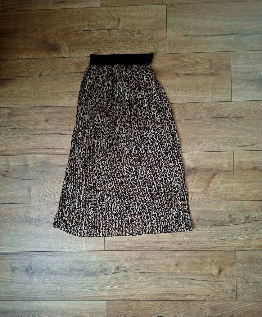 Lolaliza panterprint rok M, Kleding | Dames, Maat 38/40 (M), Bruin, Ophalen of Verzenden, Zo goed als nieuw