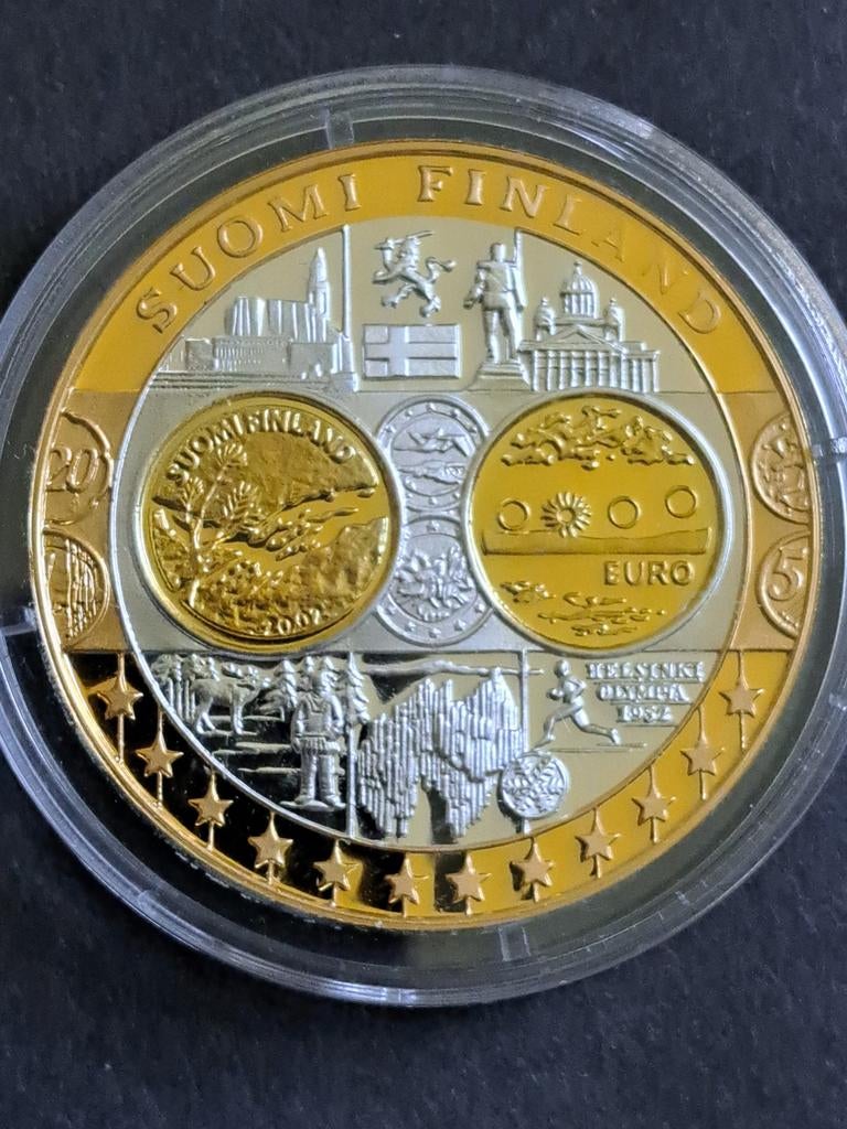 Europa 20 gram 999 Suomi Finland, Ophalen of Verzenden, Zilver