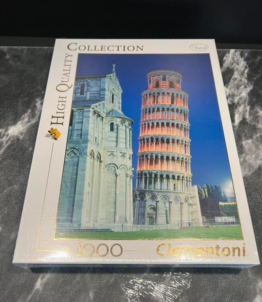 Nieuw in seal clementoni puzzel 1000 stukjes Pisa Italië, Ophalen of Verzenden, 500 t/m 1500 stukjes, Zo goed als nieuw