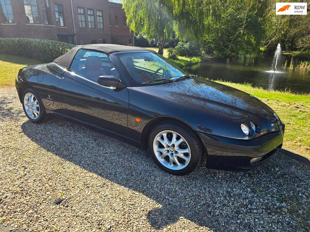 Alfa Romeo Spider 2.0 JTS LEER/electr kap, Auto's, Alfa Romeo, Voorwielaandrijving, 1380 kg, Gebruikt, Cabriolet