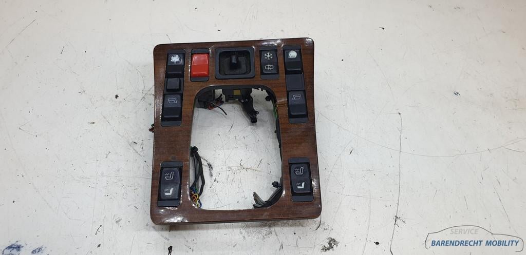 Hout inleg W201 190 Mercedes middenconsole pook Airco stoelv, Auto-onderdelen, Gebruikt, Mercedes-Benz AG, Mercedes-Benz, Ophalen of Verzenden
