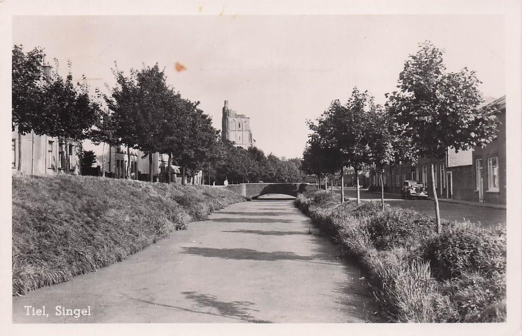 Tiel - Singel (gel. 1963), Ophalen of Verzenden, 1960 tot 1980, Gelopen, Gelderland