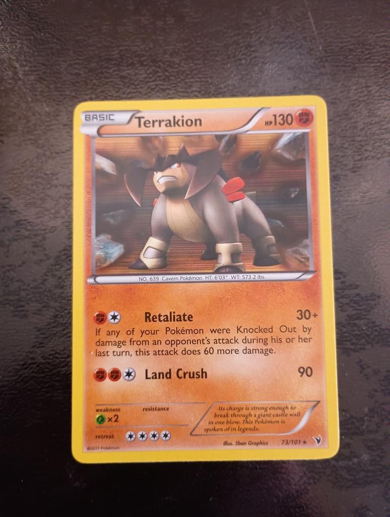 Terrakion 73/101 Holo, Verzenden