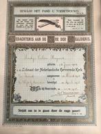 Brocante lijst met Gedachtenis aan de ure der Belijdenis, Ophalen of Verzenden