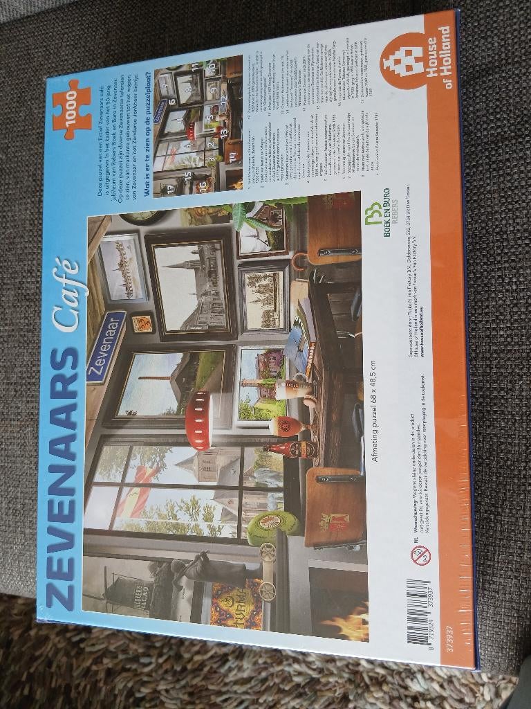 Puzzel  1000 stukjes Zevenaars Café, Ophalen of Verzenden, 500 t/m 1500 stukjes, Nieuw, Legpuzzel