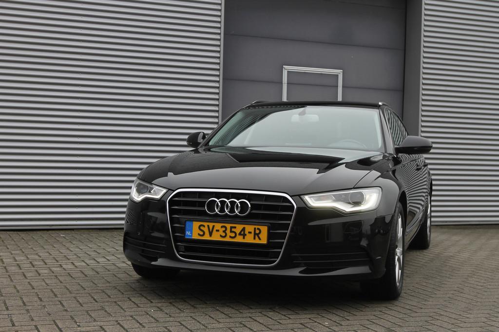 Audi A6 Avant 2.0 TDI ultra Business Edition I Aut. I Navi I, Auto's, Zwart, Leder, Diesel, 22 km/l