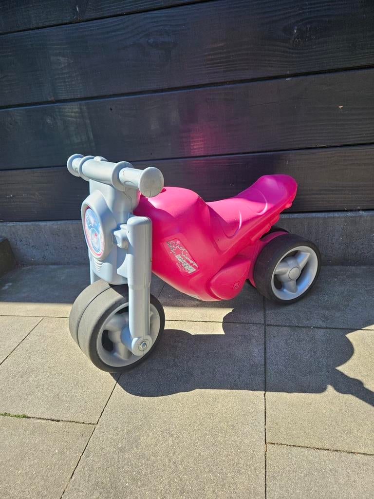 Roze Smoby Loopmotor - Perfect voor de kleintjes!, Ophalen, Gebruikt, Loopvoertuig